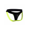 MALE BASICS Jockstrap NEON MaleBasics Noir-Jaune